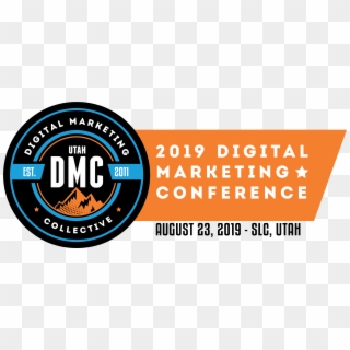 Utah Dmc Conference 2019 Logo With Date - Circle Clipart