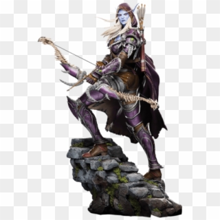 Sylvanas Windrunner Statue By Blizzard Collectibles - Sylvanas Statue Clipart