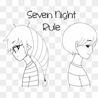 Seven Night Rule - Cartoon Clipart