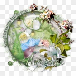 Sweet Dreams Little One Extras Made Using The Art Of - Floral Design Clipart
