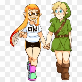 Some Art In Between Commissions And School Work Ive - Inkling Super Smash Bros Ultimate Clipart