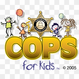 Cops For Kids, Inc - Cops For Kids Lake Elsinore Clipart