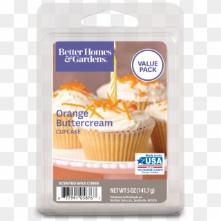 Better Homes & Gardens 5 Oz Orange Buttercream Cupcake - Orange Buttercream Cupcake Wax Melts Clipart