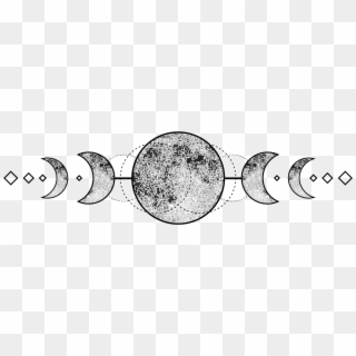 Moon Phase Transparent Background Clipart