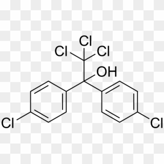 Dicofol Chemical Structure - Dithiobis Nitrobenzoic Acid Clipart