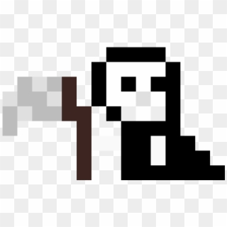 Pixel Grim Reaper - Grim Reaper Discord Emoji Clipart