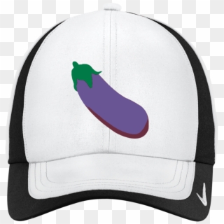 Eggplant Emoji Nike Colorblock Cap - Eggplant Clipart