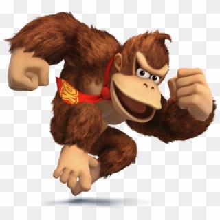 Nintendo Super Smash Bros - Super Smash Bros Wii U Donkey Kong Clipart