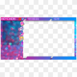 Artmy - Cute Twitch Overlay Template Clipart