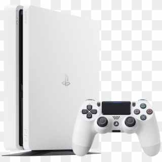 The Ps4 Slim Is Now Available In A Cool Glacier White - Glacier White Ps4 Slim Clipart