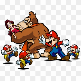 Mario Vs Donkey Kong Png Transparent Picture - Mario Vs Donkey Kong Art Clipart