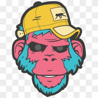 Cool Vector - Cool Monkey Vector Png Clipart