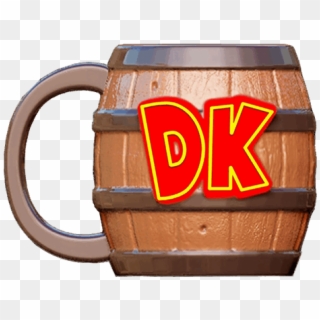 Donkey Kong Barrel Mug Clipart