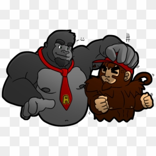 Let's Play Some Donkey Kong Country For Real - Donkey Kong Muscle Clipart