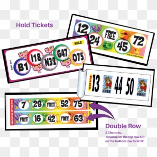 Dab Hold Ticket Examples Clipart