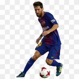 Lionel Messi Football Render Clipart