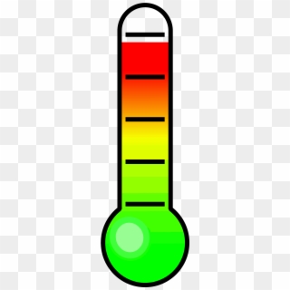 Clipart-thermometer - Red Yellow Green Thermometer - Png Download