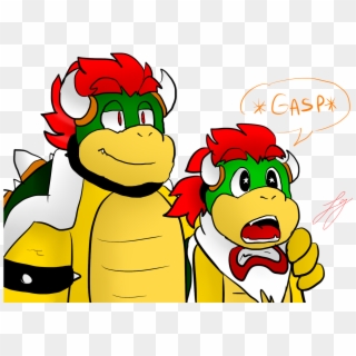 Well Ithink Bowser Gave Jr A Present Bowser Jr Likes Clipart
