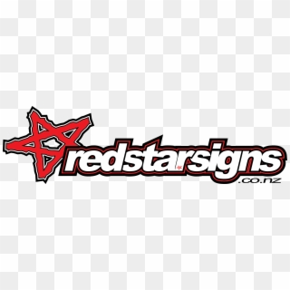Red Star Signs Clipart