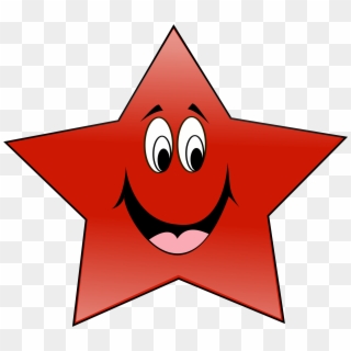 Smiley Red Star Computer Icons Download - Clipart Star Red - Png Download