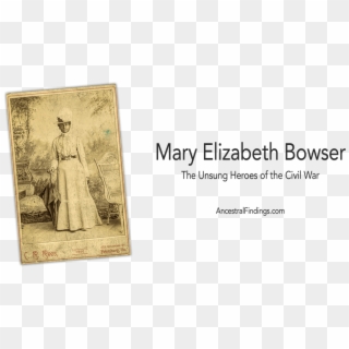 Mary Elizabeth Bowser - Vintage Clothing Clipart