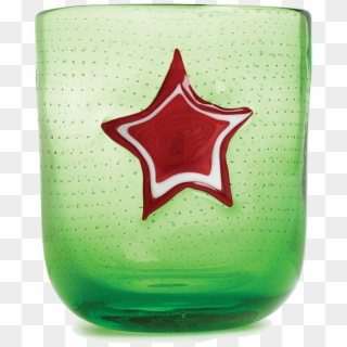 Red Star Glass-0 - Water Bottle Clipart