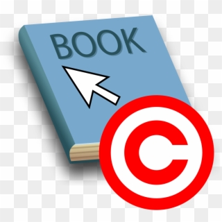 Book Copyright Icon - Copyright Books Clipart