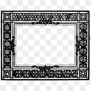 Picture Black And White Library Old - Old Frame Clipart
