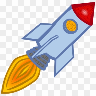 Missile Clipart Simple - Coloured Rocket - Png Download