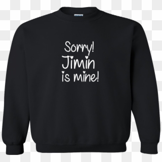 Jimin Is Mine Sweater Hyphoria - Feline Dion Clipart