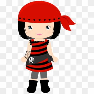 Images Pirates, Girl Pirates, Paper Crafts, Diy Crafts, - Cute Girl Pirate Clipart - Png Download