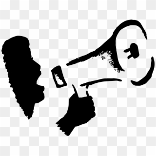 Technology Consulting Civicrm - Logo Megaphone Clipart