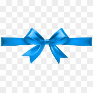 Blue Bow Ribbon Png Clipart