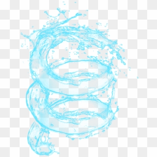 Water Clipart Spiral - Tap - Png Download