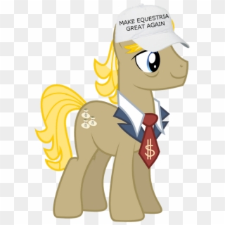 Cap, Donald Trump, Edit, Filthy Rich, Hat, Make America - My Little Pony Filthy Rich Clipart