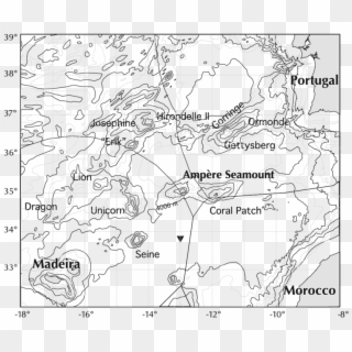 The Horseshoe Seamount Chain - Ampere Seamount Clipart