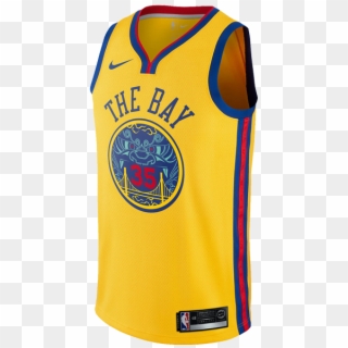 Nike Nba Golden State Warriors Men's Kevin Durant The - Klay Thompson The Bay Jersey Clipart