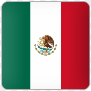 Mexico Flag Square Icon Clipart