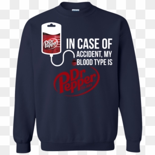 In Case Of Accident My Blood Type Is Pabst Blue Ribbon Clipart
