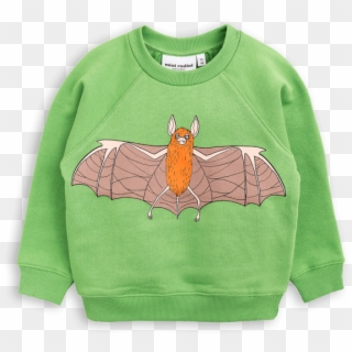 Flying Bat Sweatshirt - Long-sleeved T-shirt Clipart
