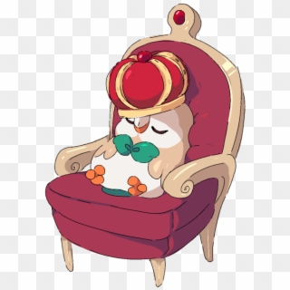 King Rowlet Clipart