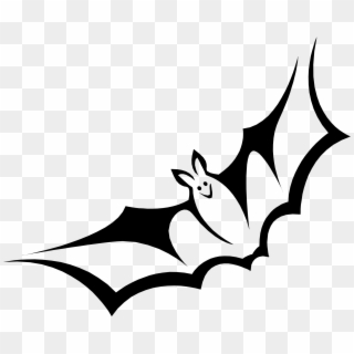 Bat Bird Mammal Wings Flying - Bat Clip Art - Png Download
