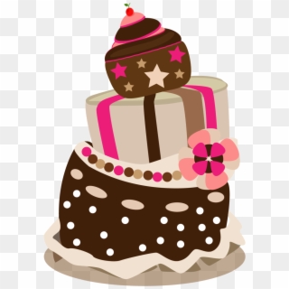 Freevector Vector Birthday Cake - Birthday Cake Clipart