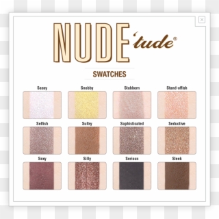 9 Best Dupes Of Urban Decay Naked Heat Eyeshadow Palette, - Balm Nude Tude Clipart