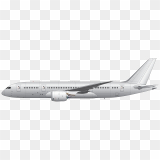 Boeing 787-8 Side View - Boeing 787 Side View Clipart