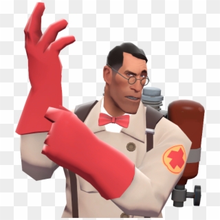 Dr Whoa Medic - Team Fortress 2 Medic Glove Clipart