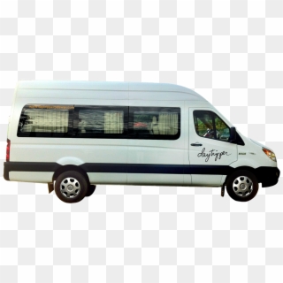 Coach Side Profile - Compact Van Clipart