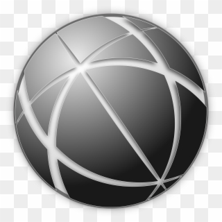 This Free Icons Png Design Of Globe Gray - Globe Grayscale Transparent Clipart