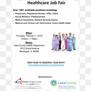 Lake County Healthcare Job Fair - Bvb 09 Clipart