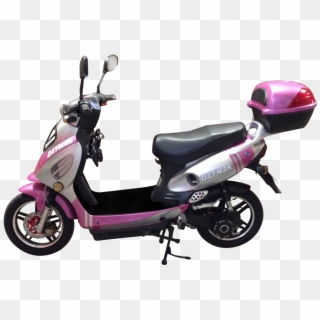 Pink Voyager Side Pr - Moped Clipart